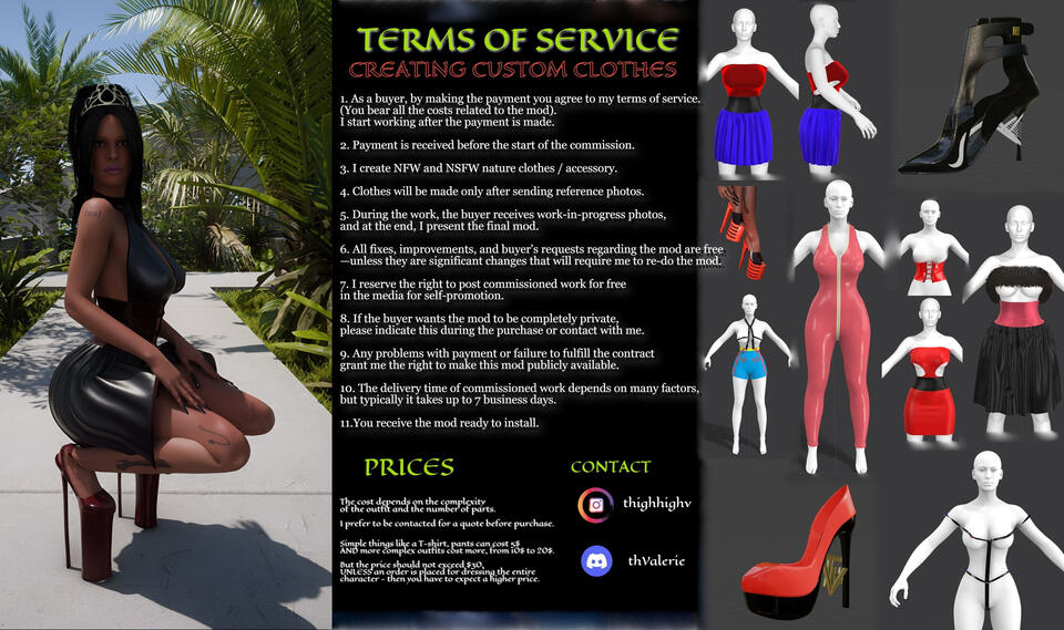 CUSTOM CLOTHES